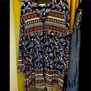 3X “Perch” brand tunic/dress. See measurements.